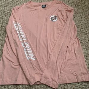 Light Pink Santa Cruz Long Sleeve